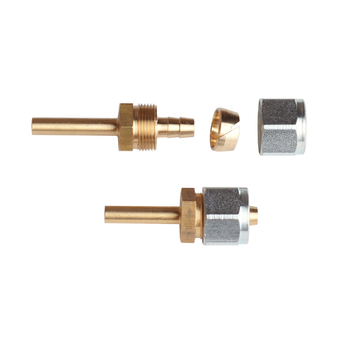 Złączka prosta, redukcja przewodu PCV - 8 / 6  - króciec złączki