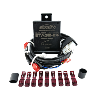 AC emulator wtryski 4-cylindorwego z wiązką BOSCH STAG2-E4/1E