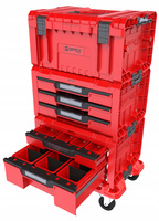 QBRICK ZESTAW SET 4 PRO DRAWER WORKSHOP RED ULTRA HD