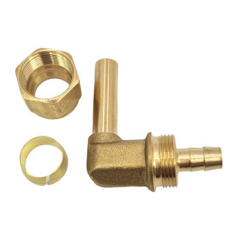 Złączka kątowa przewodu PCV 8/8