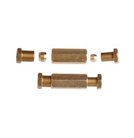 Connector, straight reduction of 6/8mm copper cable