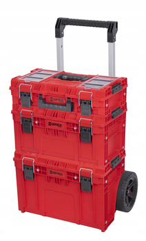 QBRICK ZESTAW SET 1 PRIME RED ULTRA HD SKRZYNKA NARZĘDZIOWA NA KÓŁKACH