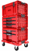 QBRICK ZESTAW SET 4 PRO DRAWER WORKSHOP RED ULTRA HD