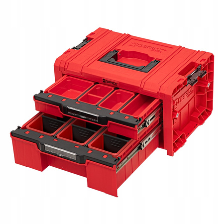 QBRICK ZESTAW SET 4 PRO DRAWER WORKSHOP RED ULTRA HD