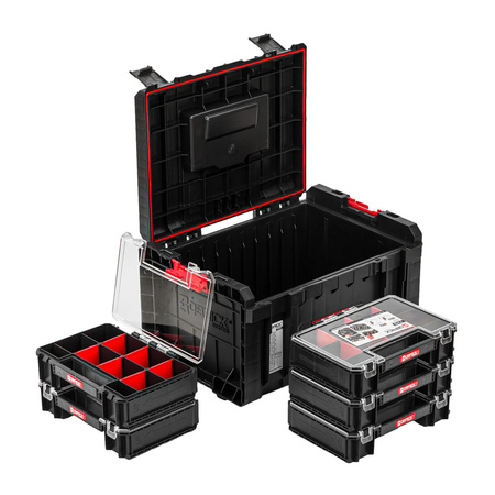 QBRICK PRO TOOLBOX 2.0 + 5 PRO ORGANIZER MULTI KIT