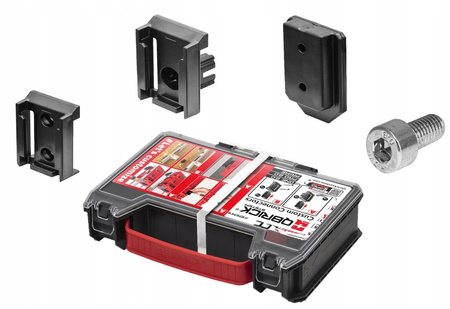 QBRICK CUSTOM CONNECTORS SET 1 SZYBKOZŁĄCZKI MOLETY