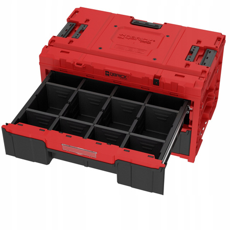 QBRICK ONE DRAWER 2 TOOLBOX 2.0 RUHD SKRZYNKA NARZĘDZIOWA Z SZUFLADAMI