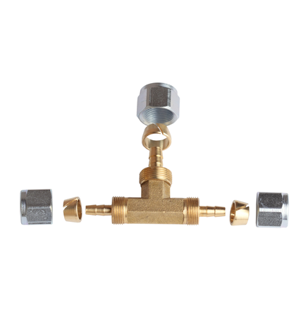 Trójnik do przewodu PCV 6x8x6 Transfer Oil
