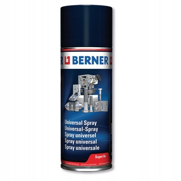 BERNER UNIVERSAL GREASE SPRAY SUPER 6 PLUS 400 ML