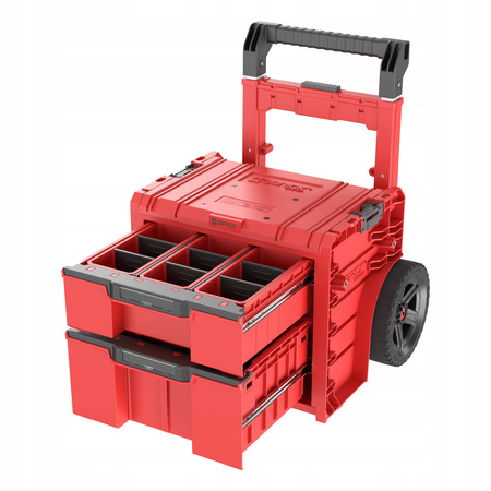 QBRICK PRO CART 2.0 PLUS DRAWER 2 RED ULTRA HD SKRZYNIA NARZĘDZIOWA