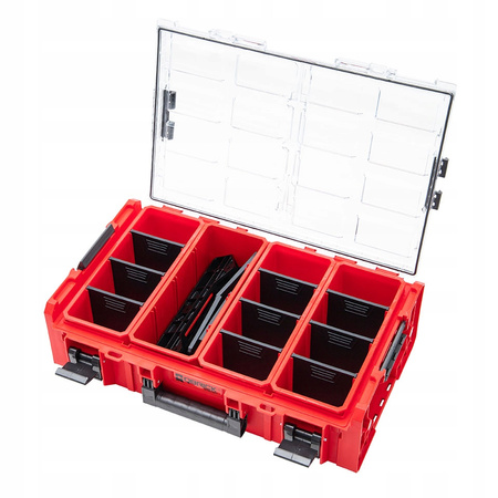 QBRICK ONE ORGANIZER 2XL 2.0 RED ULTRA HD ADAPTER PROMO + ADAPTERY