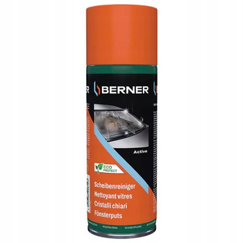 BERNER ŚRODEK DO CZYSZCZENIA SZYB ACTIVE PIANKA 400ML 215118