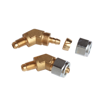 Złączka kątowa przewodu  PCV 135 stopni fi 8 M10x1