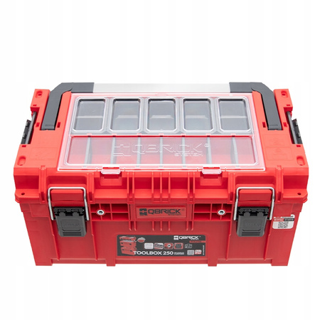 QBRICK PRIME 250 EXPERT RED ULTRA HD SKRZYNKA NARZĘDZIOWA
