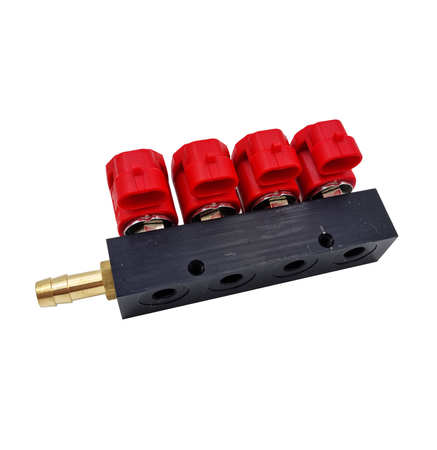 Listwa wtryskowa VALTEK TYP 30 3 Ohm 4 cyl. z dyszami