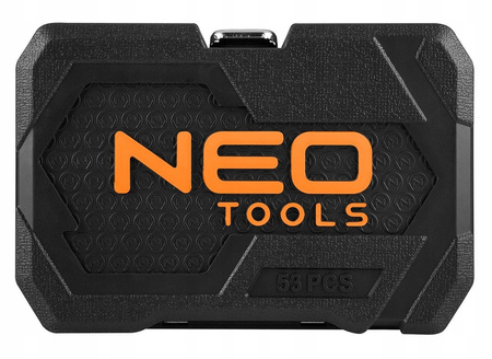 NEO SET OF SOCKET WRENCHES 1/4" 55 EL 10-201