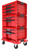 QBRICK ZESTAW SET 3 PRO DRAWER WORKSHOP RED ULTRA HD ZESTAW SKRZYNEK NARZĘDZIOWYCH