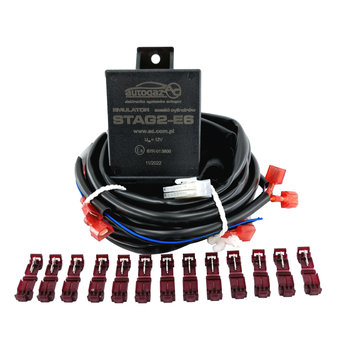 Emulator wtrysku 6 cyl. z wiązką uniwersalną AC STAG2 E6/1U