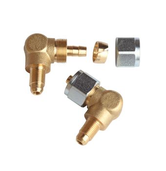 Złączka kątowa rury PCV fi8