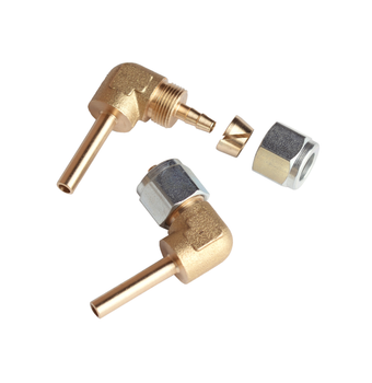 Złączka kątowa przewodu PCV 6/6