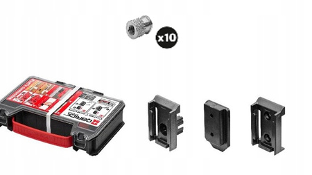 QBRICK CUSTOM CONNECTORS SET 2 SZYBKOZŁĄCZKI MOLETY