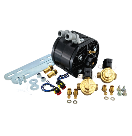 KME reduktor TWIN TUR z dwoma elektrozaworami OMB