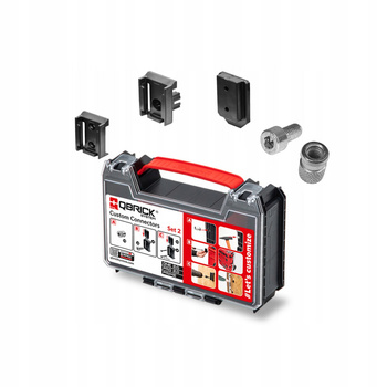 QBRICK CUSTOM CONNECTORS SET 2 SZYBKOZŁĄCZKI MOLETY