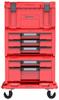 QBRICK ZESTAW SET 4 PRO DRAWER WORKSHOP RED ULTRA HD