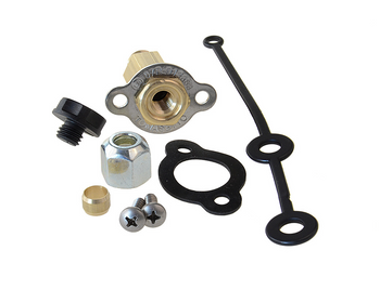 Zawór tankowania gazu pod klapkę TOMASETTO na PCV bez przedłużki