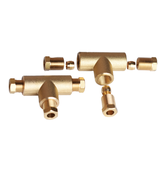 Trójnik do rurki miedzianej 8x8x8