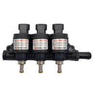 Listwa wtryskowa HANA H2002 RED czerwona 3 cyl.